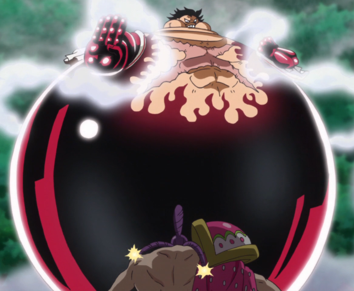 What episode does Luffy use Gear 4?