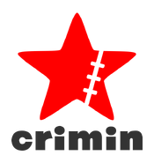 Das Logo der Marke Crimin als Standardmotiv für T-Shirts …