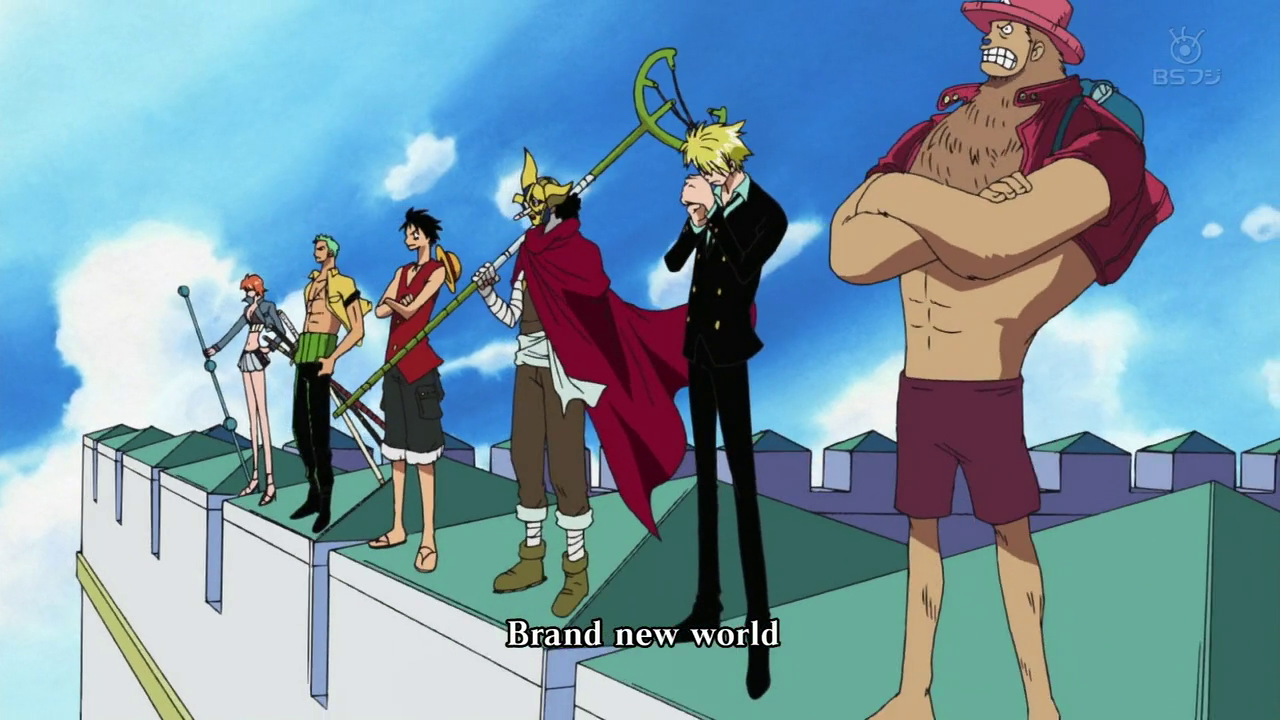 One Piece opening 6 Brand new world Legendado (PT-BR) 