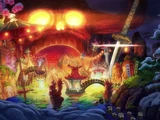 Onigashima/Dôme en forme de crâne