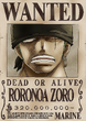 Roronoa Zoro's Current Wanted Poster.png