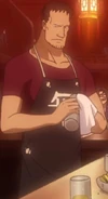 Barman w 10. filmie.