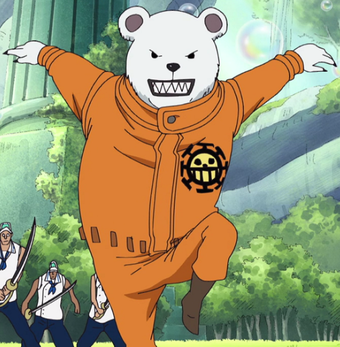 Bepo – Gấu “Hoa tiêu” của băng Hải Tặc Heart | Việt One Piece Wiki ... - Gấu Bepo với bộ lông \