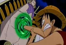 Gasparde vs luffy