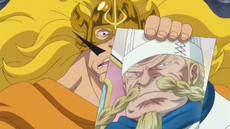 Judge amenaza a Sanji con matar a Zeff