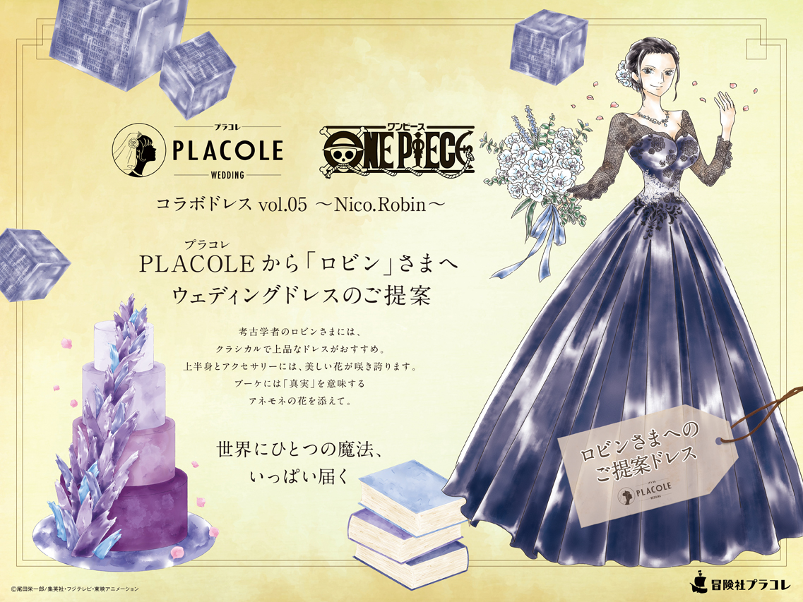 Placole Wedding Collaboration Dresses, One Piece Wiki