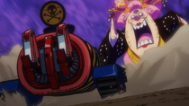 Big Mom Chasing Tank