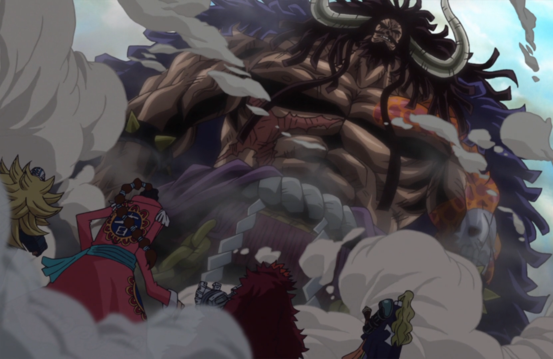 Anime de One Piece mostra como Kaido adquiriu a sua cicatriz: Assista