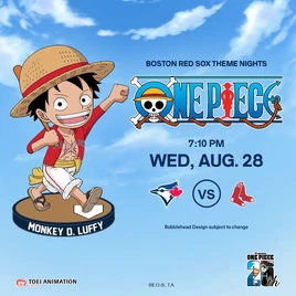 One Piece Night at Fenway Park