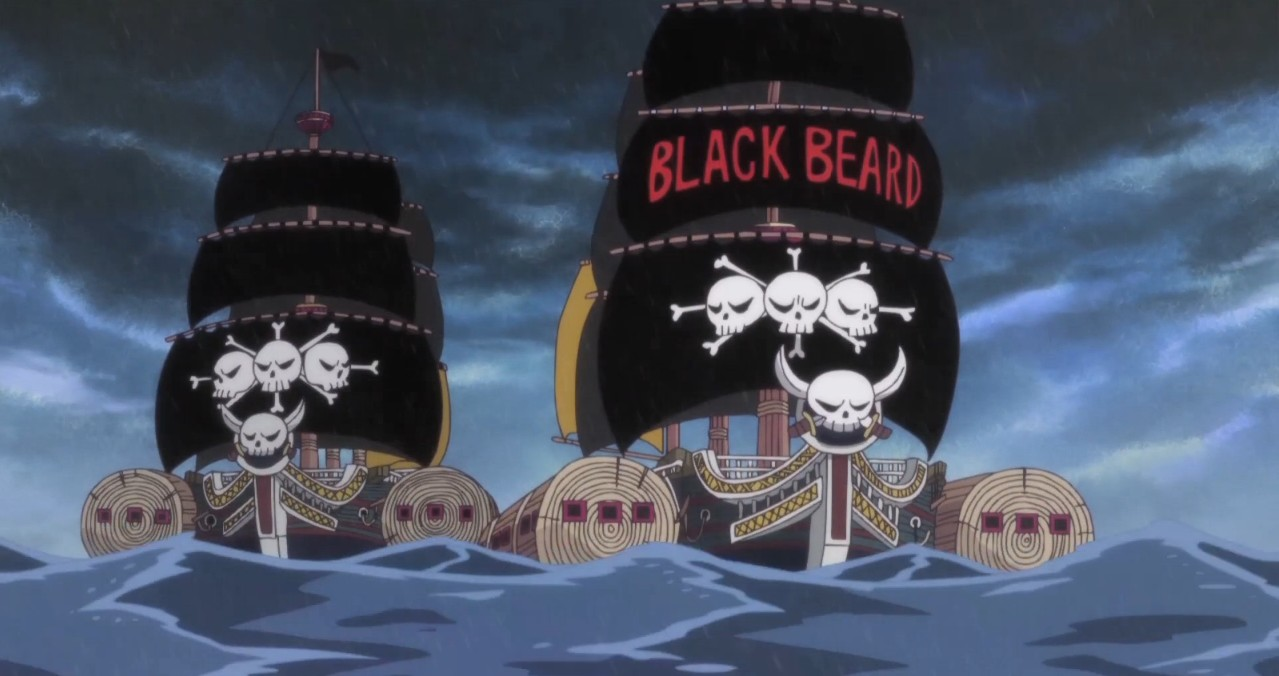 Radeau de Barbe Noire, One Piece Encyclopédie