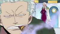 Smoker and Hina in Alabasta