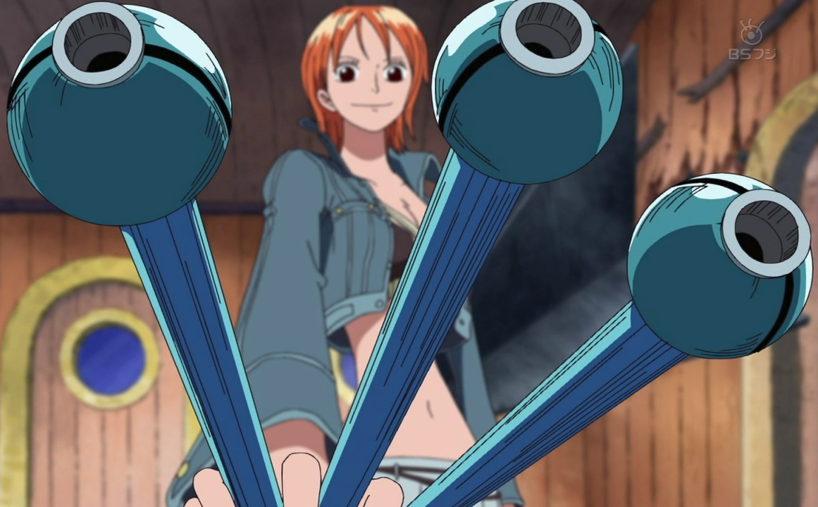 Toei Animation - Nami's Climate Baton is now more powerful than