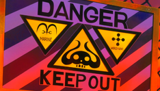 Punk Hazard Keep Out Sign-1-