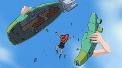 Robin partiendo un submarino