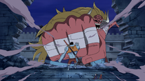 Nightmare Luffy Confronts Oars