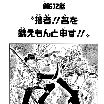 Chapter 672 One Piece Wiki Fandom