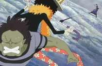 Brook Protects a Fish-Man