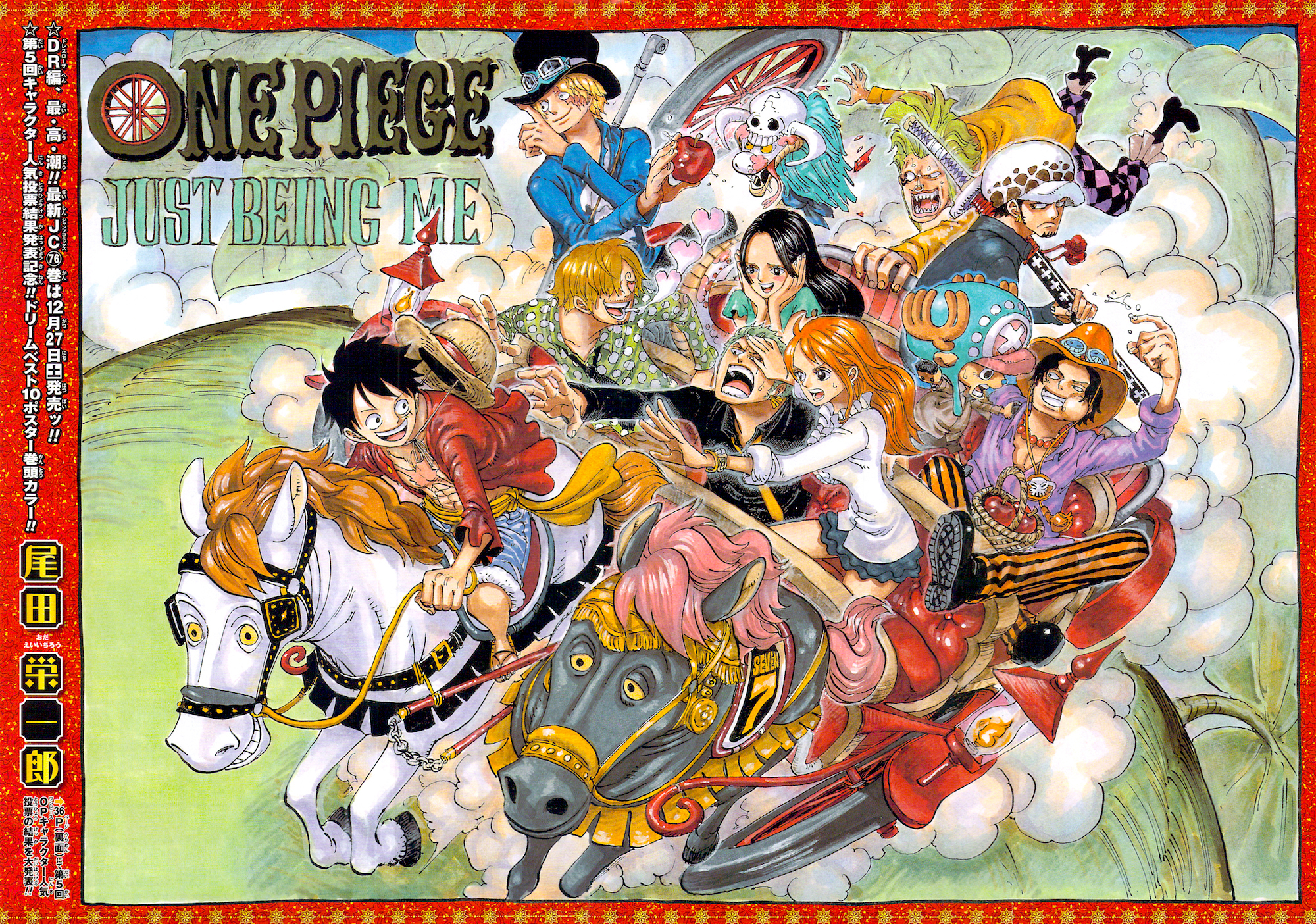 Reddit - OnePiece - All 142 One Piece Color Spreads by Oda