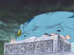 Kashi si appresta a divorare Musse.