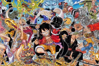 One Piece Color Walk - Tome 06 (Grand format - Broché 2017), de Eiichiro Oda | Éditions Glénat