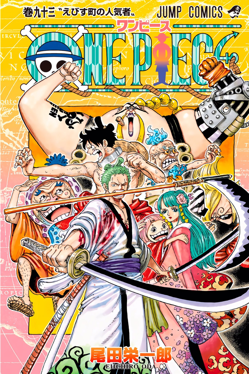 One Piece manga revela la portada de su volumen 101 - Senpai