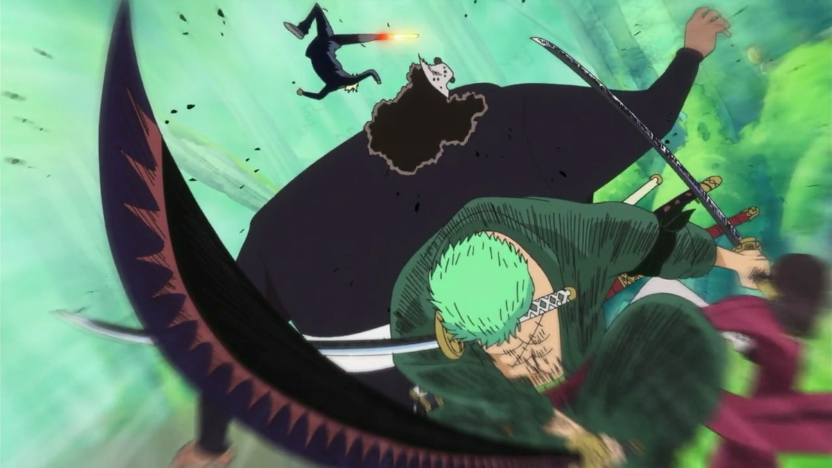 One Piece - Water 7 (207-325) Poderosos Golpes de Espada! Zoro vs. Kaku! Um  Potente Espetáculo de Esgrima! - Assista na Crunchyroll