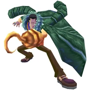 Crocodile w One Piece: Unlimited Adventure.