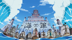 Whitebeard's Tsunamis at Marineford