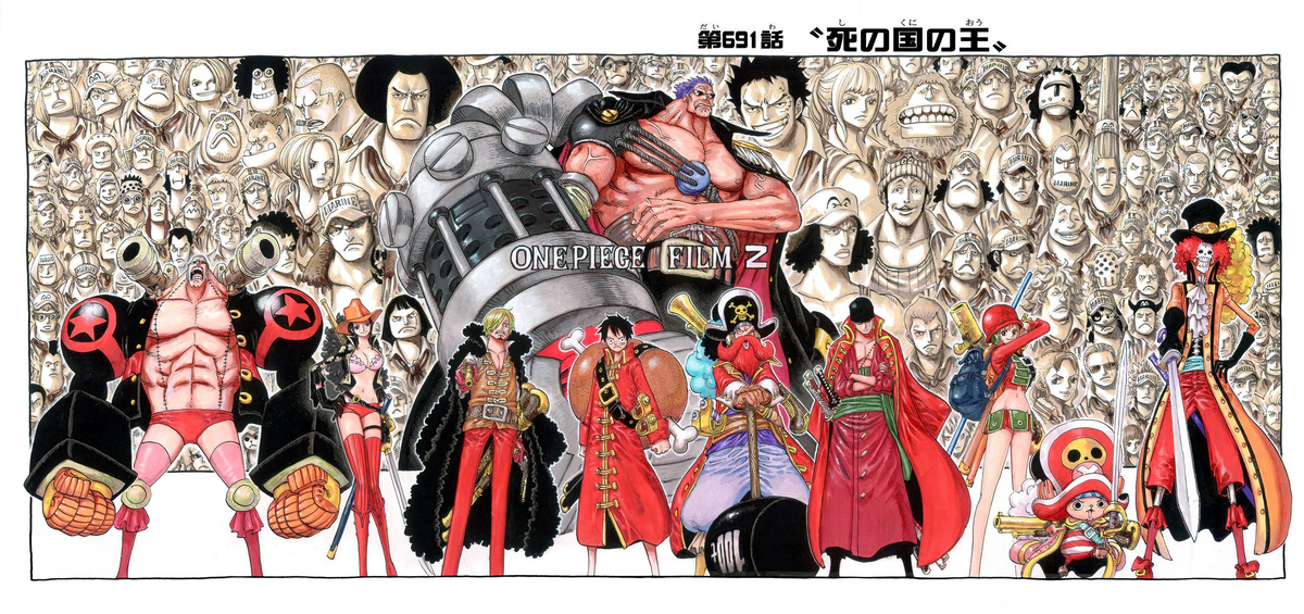 One Piece Forum on X: This week's One Piece color spread, featuring the One  Piece Film Gold! Read more about it:    / X