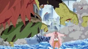 Doflamingo cuts Oars .Jr