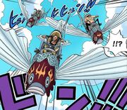 Flying Fish Riders color manga