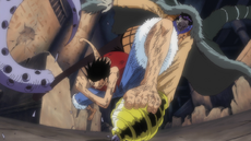 Luffy's Final Battle Against Crocodile