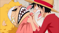 Luffy Gets Angry With Pekoms