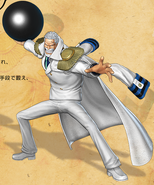 Garp w One Piece: Pirate Warriors 2.