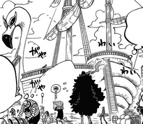 Navire de l'Equipage de Doflamingo 14 avant la série