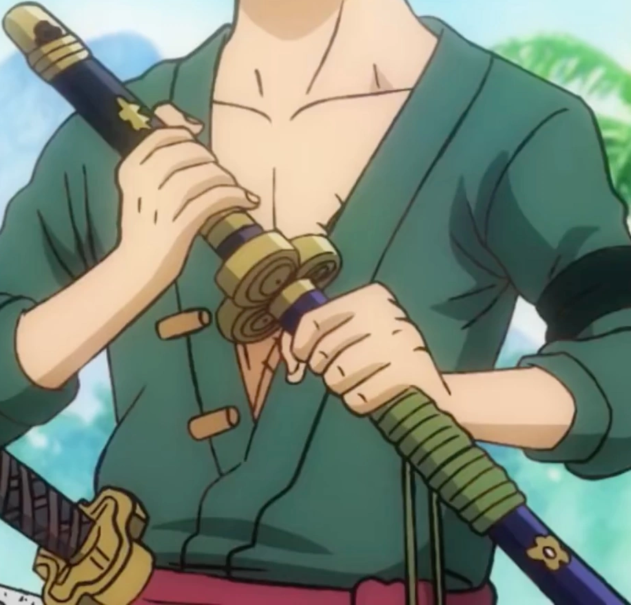 zoro better thank enma every day because its the only thing