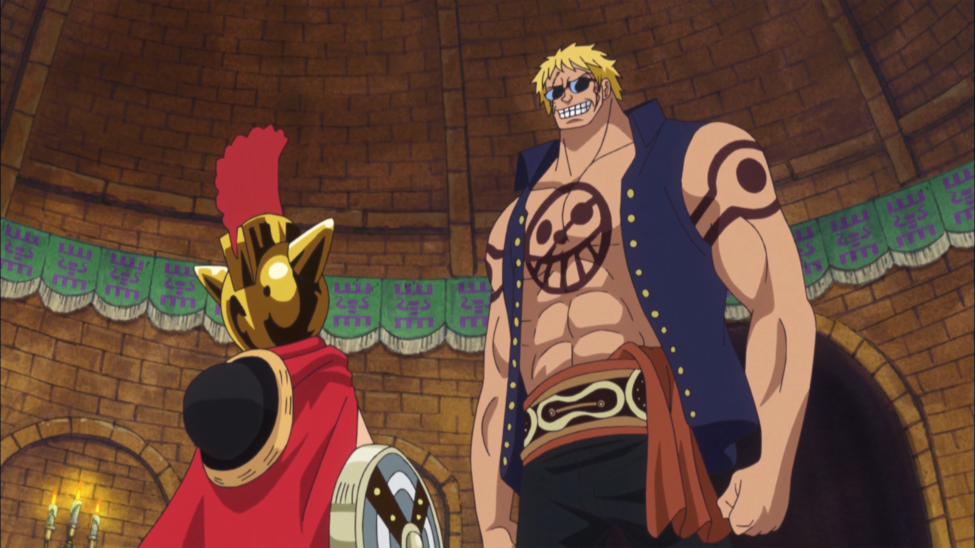 One Piece Wiki - GIN He is a pirate and the Combat