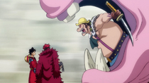 Luffy And Kid Fight Dobon