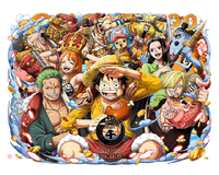 Mochila One Piece: Luffy 1000 Logs