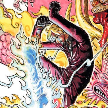 Black Leg Style Ifrit Jambe One Piece Wiki Fandom