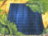 El Poneglyph bajo la campana.