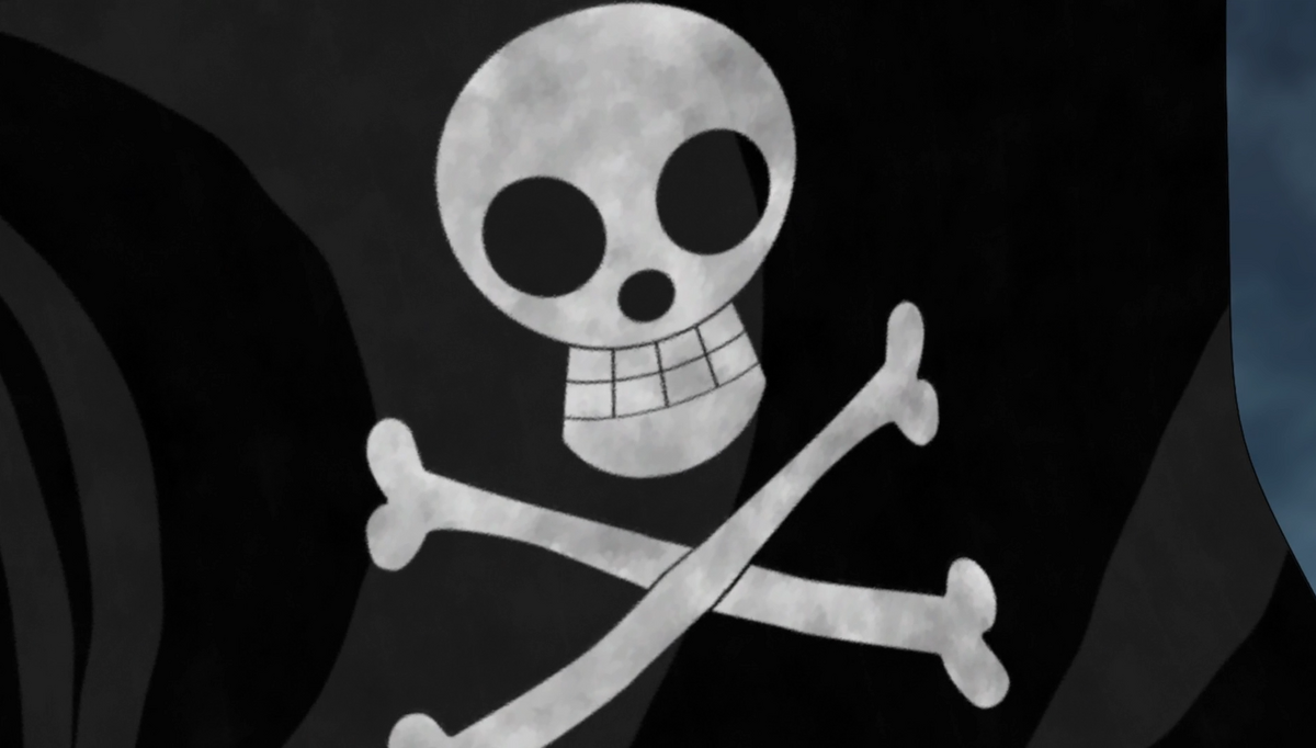 ▷ Drapeau Pirate de Luffy (One Piece) | Jolly Roger