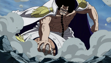 Sengoku detiene a Garp