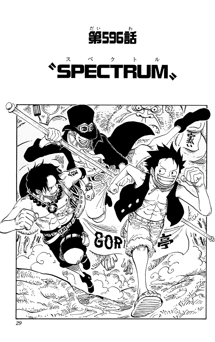 Chapter 596 One Piece Wiki Fandom