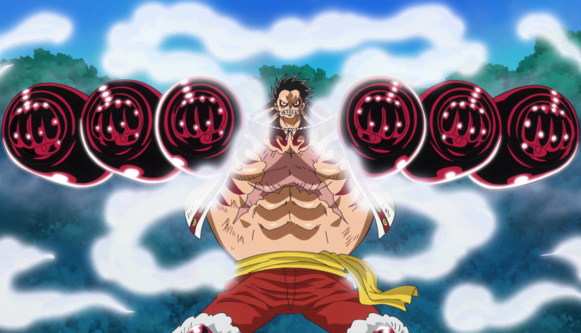 Gomu Gomu No Mi Gear Fourth Techniques One Piece Wiki Fandom