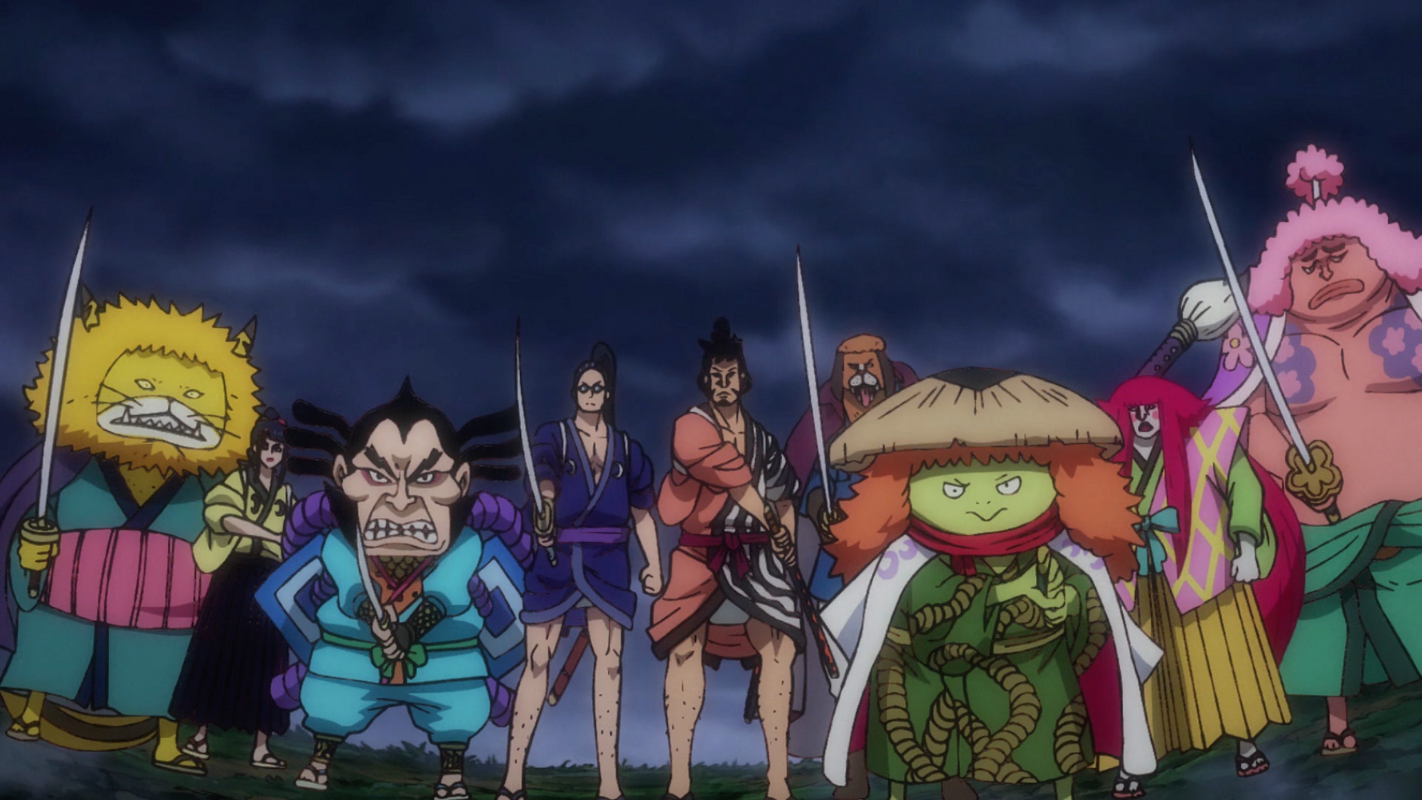 Nine Red Scabbards One Piece Wiki Fandom