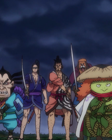 Nine Red Scabbards One Piece Wiki Fandom