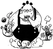 孩童時期的裘斯。