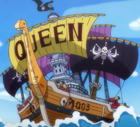 La nave di Queen