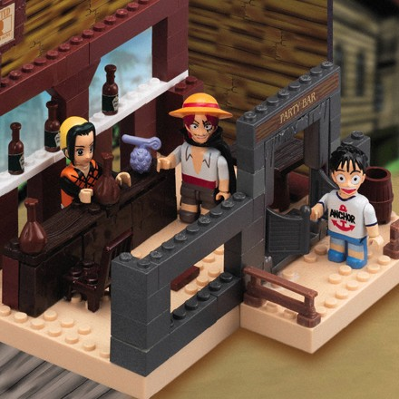 HIReeke Building Block Set One Piece Anime Ship in a Bottle Micro Brick  Kit Thousand Sunny Toy  Walmartcom